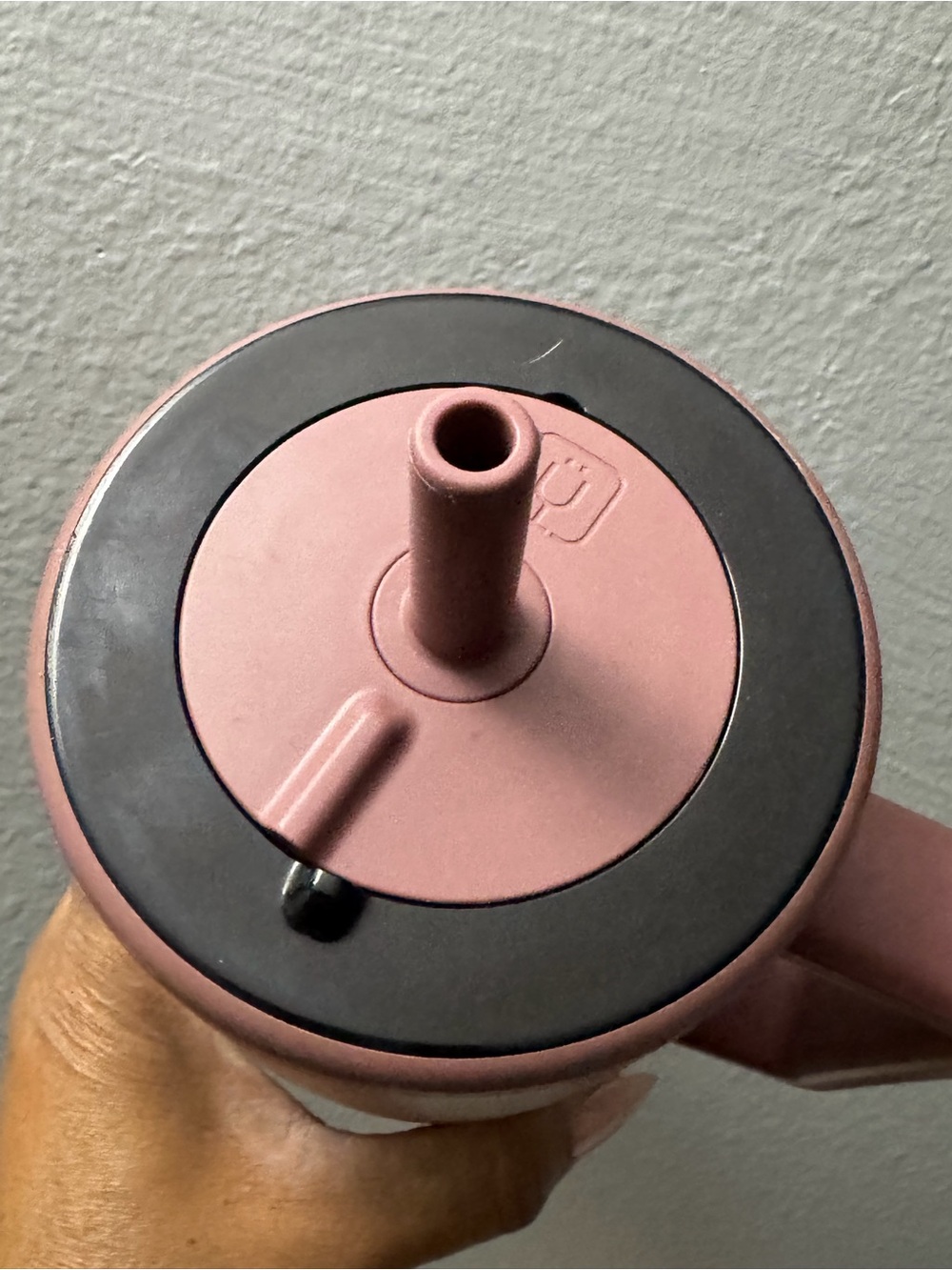 Travel Tumbler with Sip Straw Lid - Pink